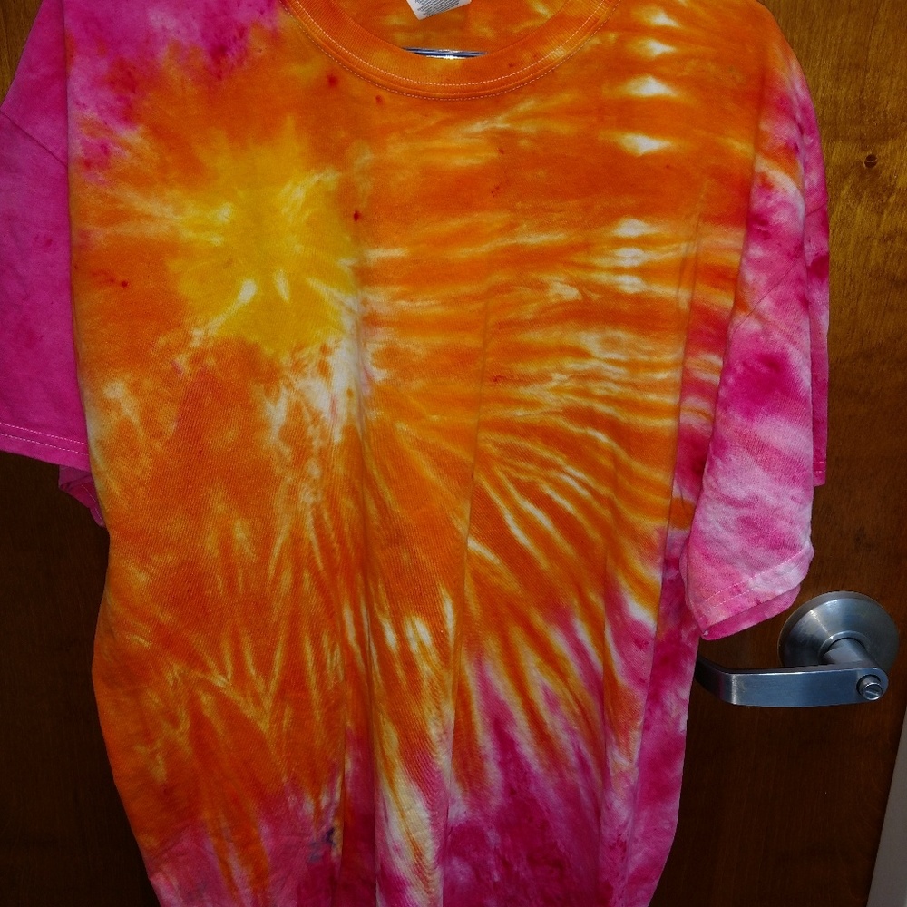 Hand made tie dye t-shirt